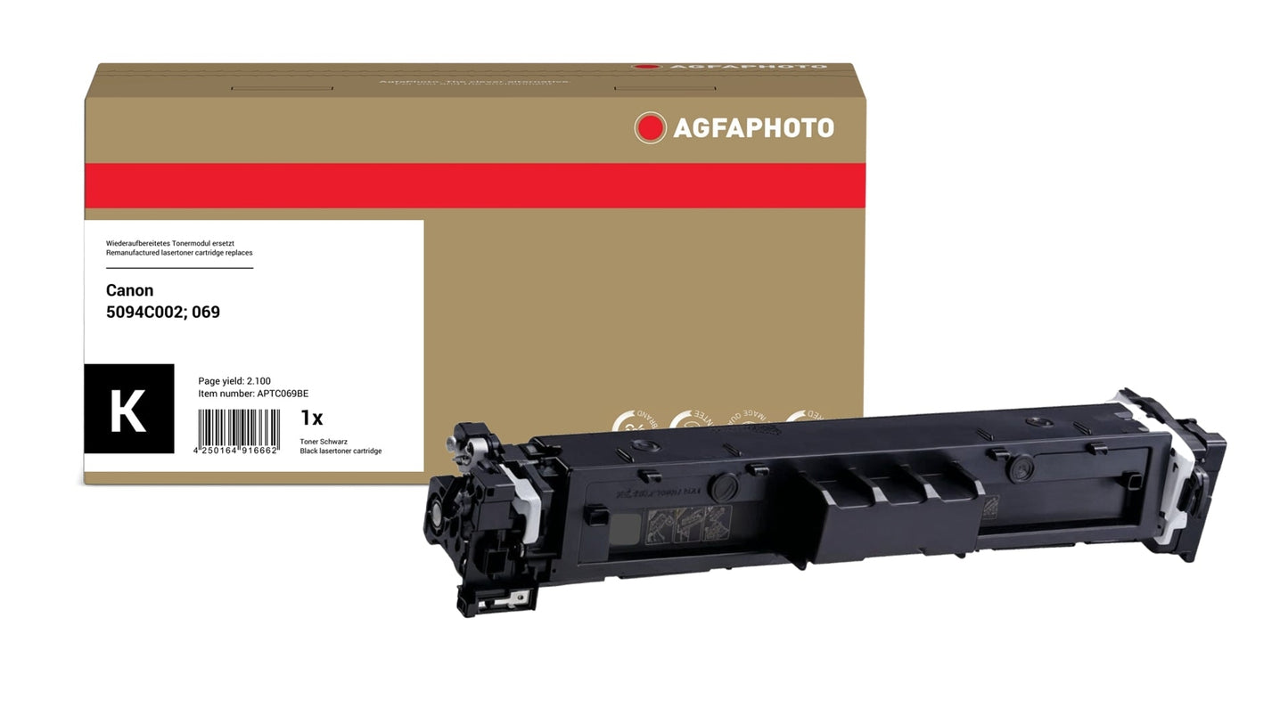 AgfaPhoto APTC069BE Lasertoner ersetzt Canon 5094C002, 069 BK online bestellen