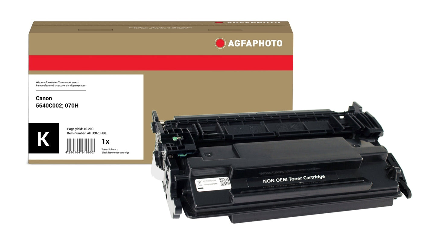 AgfaPhoto APTC070HBE Lasertoner ersetzt Canon 5640C002, 070 H  online bestellen