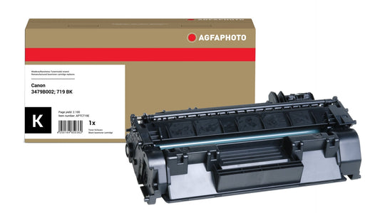 AgfaPhoto APTC719E Lasertoner ersetzt Canon 3479B002, 719 BK online bestellen