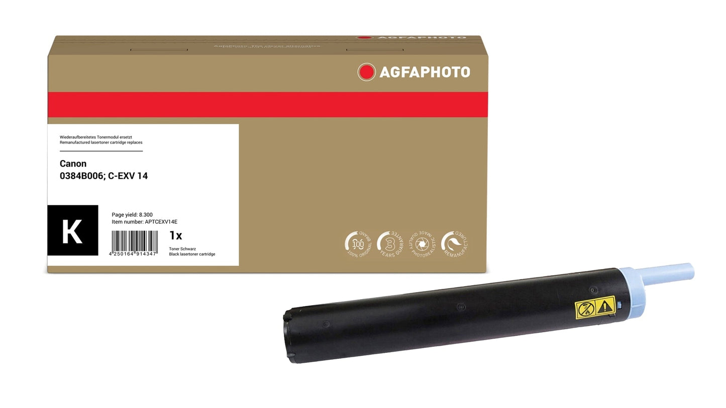 AgfaPhoto APTCEXV14E Lasertoner ersetzt Canon 0384B006, C-EXV 14 online bestellen