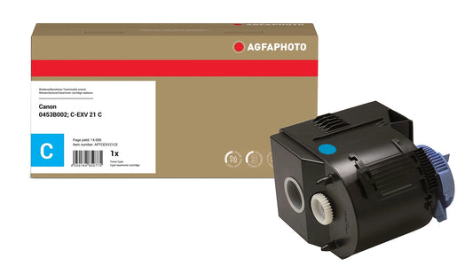 AgfaPhoto APTCEXV21CE Lasertoner ersetzt Canon 0453B002, C-EXV 21 C online bestellen