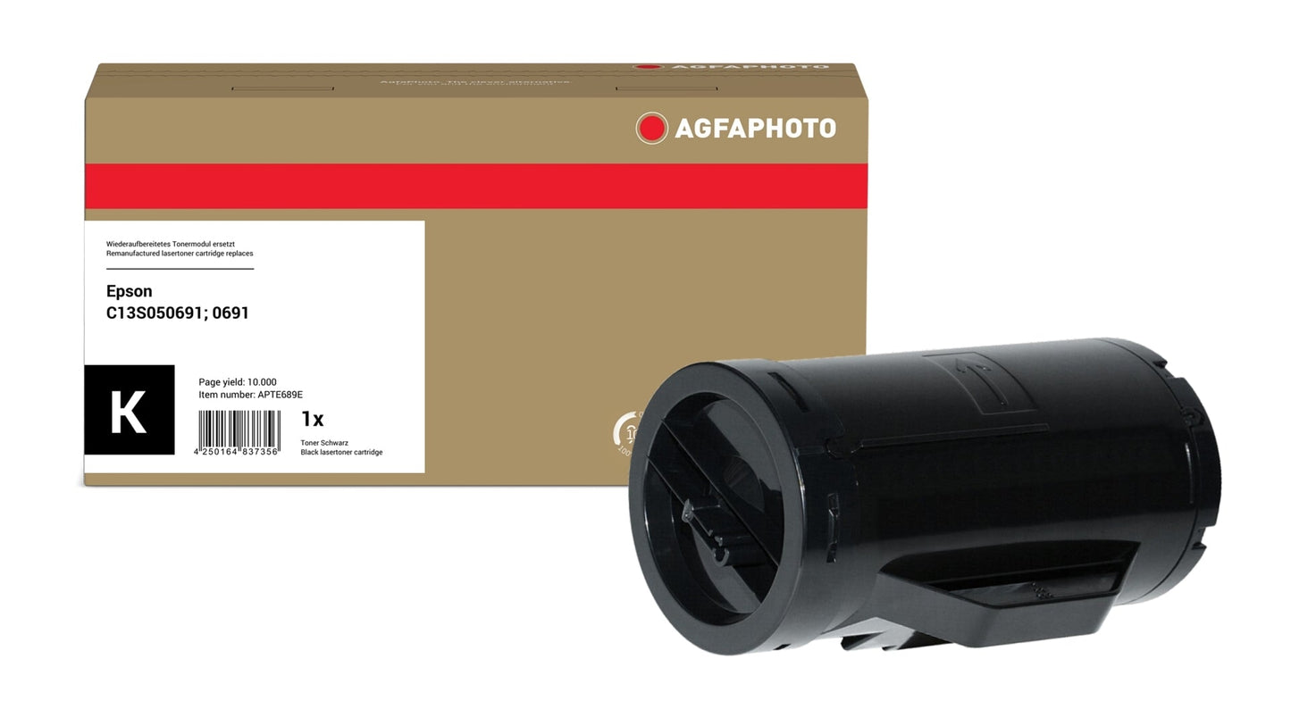AgfaPhoto APTE689E Lasertoner ersetzt Epson C13S050691, 0691 online bestellen