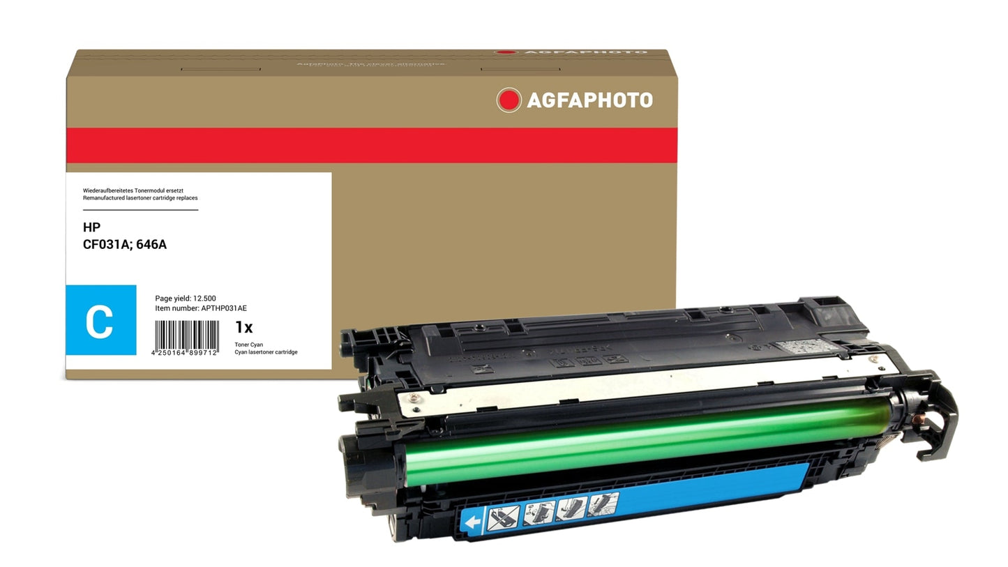 AgfaPhoto APTHP031AE Lasertoner ersetzt HP CF031A, 646A online bestellen