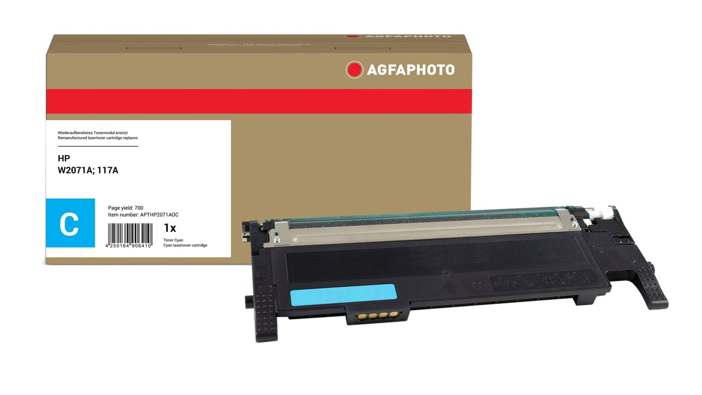 AgfaPhoto APTHP2071AOC Lasertoner ersetzt HP W2071A, 117A online bestellen