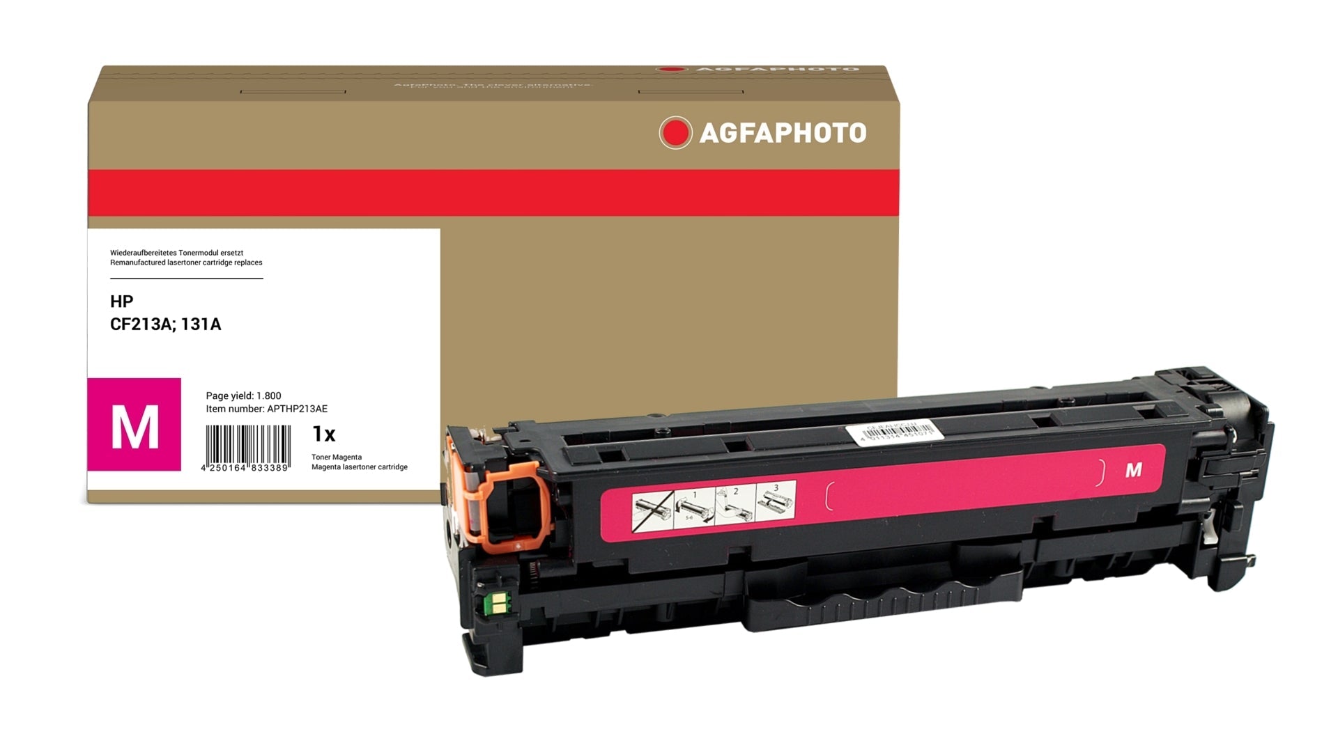 AgfaPhoto APTHP213AE Lasertoner ersetzt HP CF213A, 131A online bestellen