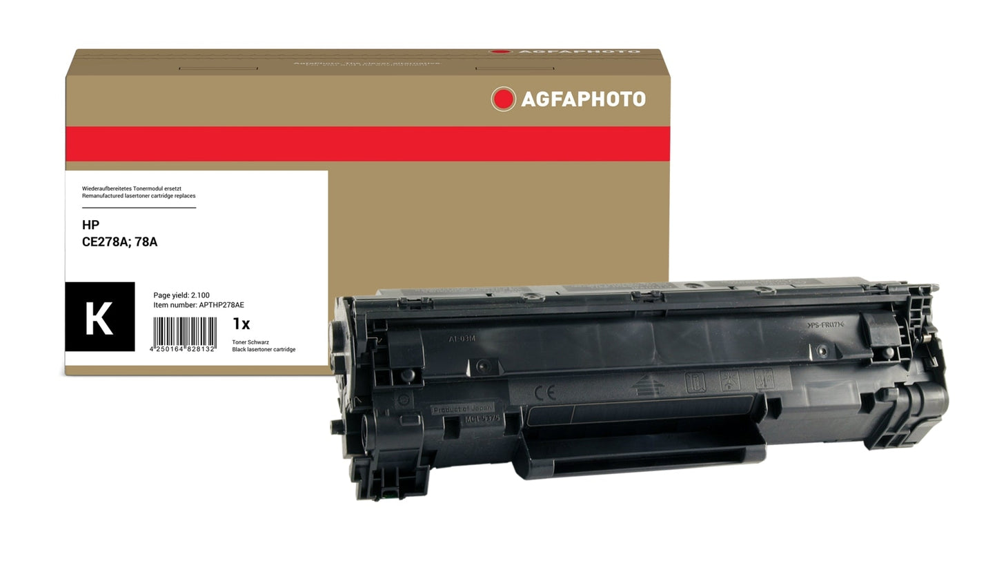 AgfaPhoto APTHP278AE Lasertoner ersetzt HP CE278A, 78A online bestellen