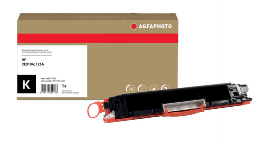 AgfaPhoto APTHP310AE Lasertoner ersetzt HP CE310A, 126A online bestellen