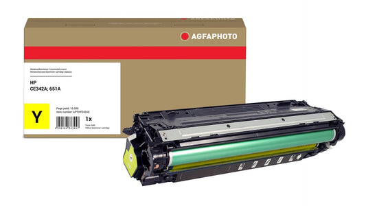 AgfaPhoto APTHP342AE Lasertoner ersetzt HP CE342A, 651A online bestellen