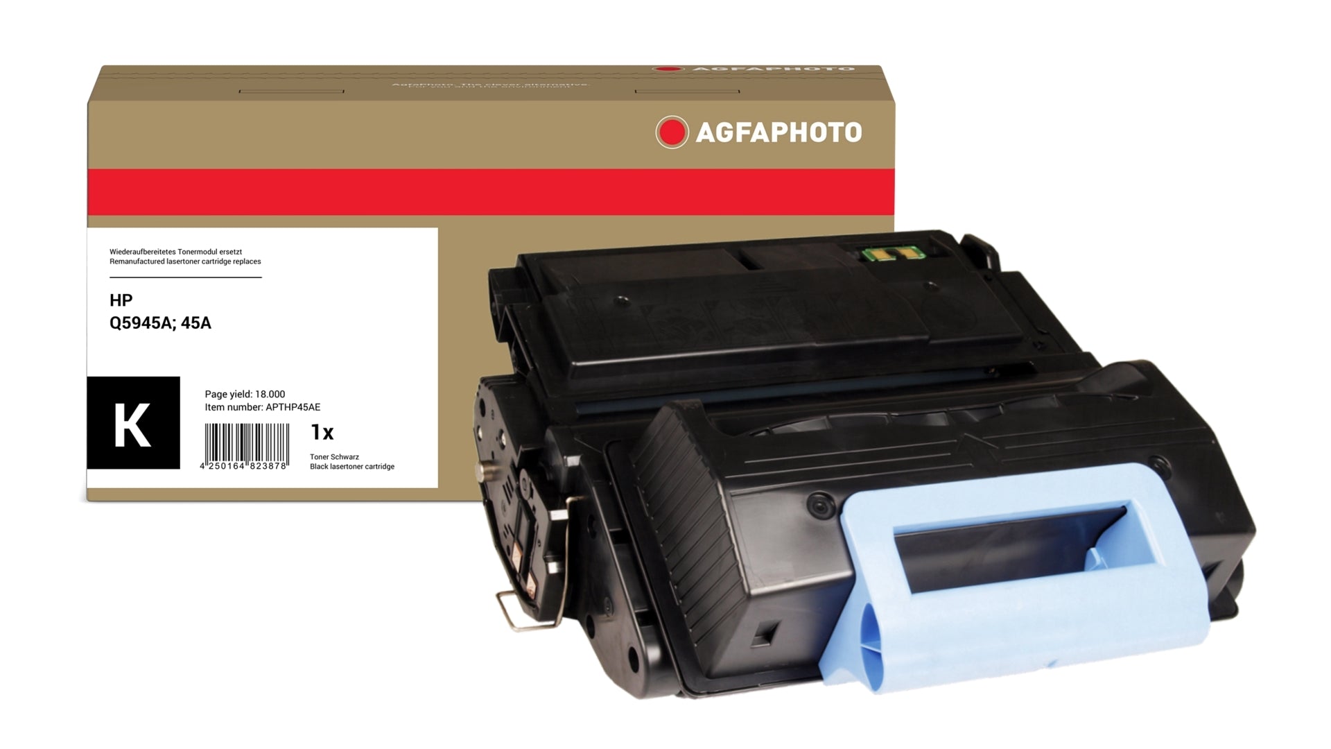 AgfaPhoto APTHP45AE Lasertoner ersetzt HP Q5945A, 45A online bestellen