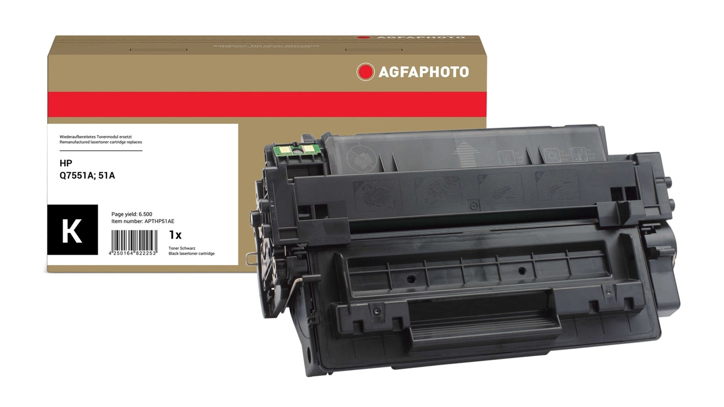 AgfaPhoto APTHP51AE Lasertoner ersetzt HP Q7551A, 51A online bestellen