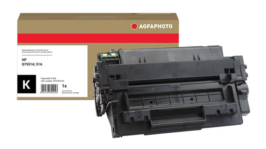 AgfaPhoto APTHP51AE Lasertoner ersetzt HP Q7551A, 51A online bestellen