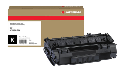 AgfaPhoto APTHP53AE Lasertoner ersetzt HP Q7553A, 53A online bestellen