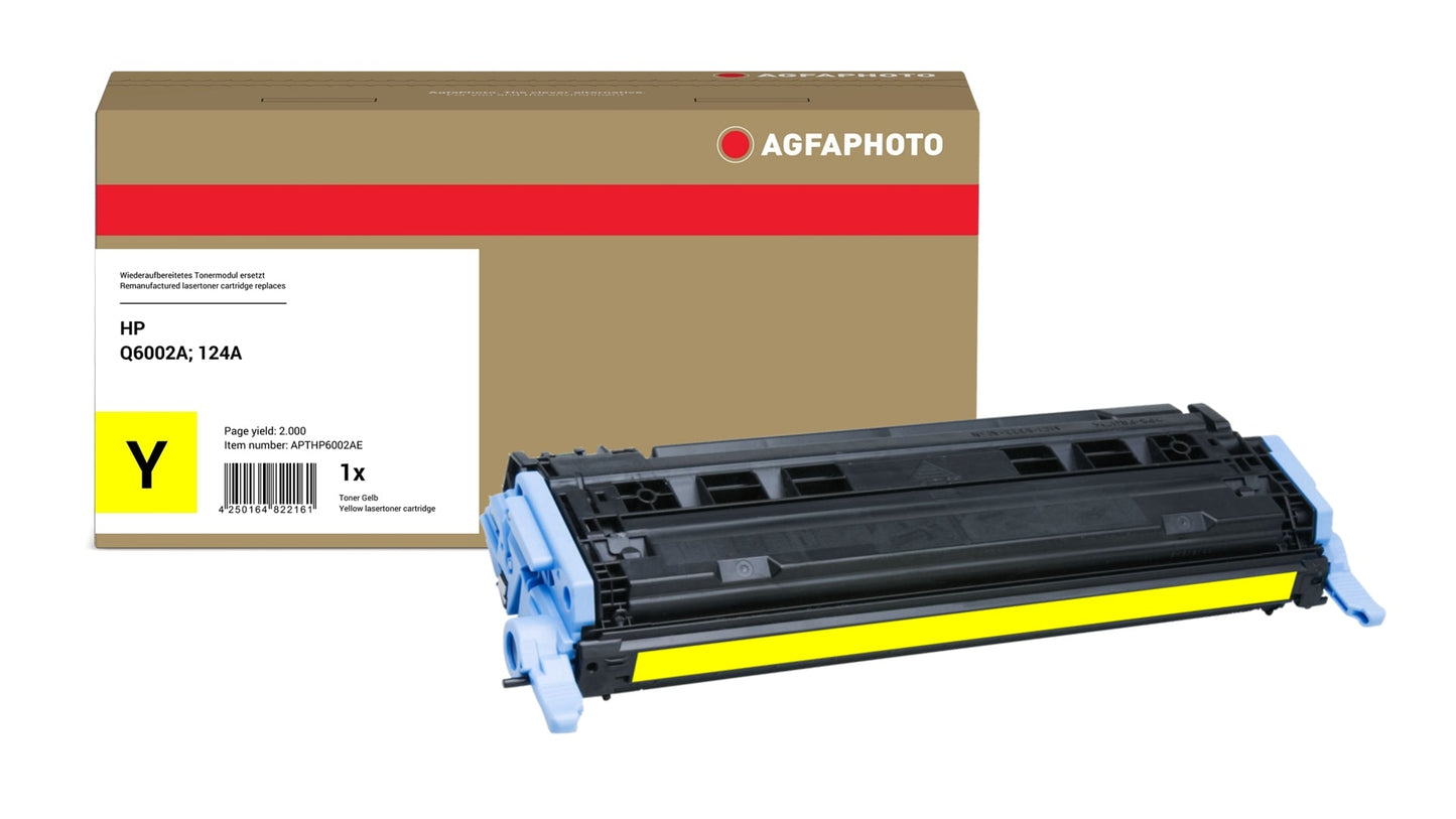 AgfaPhoto APTHP6002AE Lasertoner ersetzt HP Q6002A, 124A online bestellen