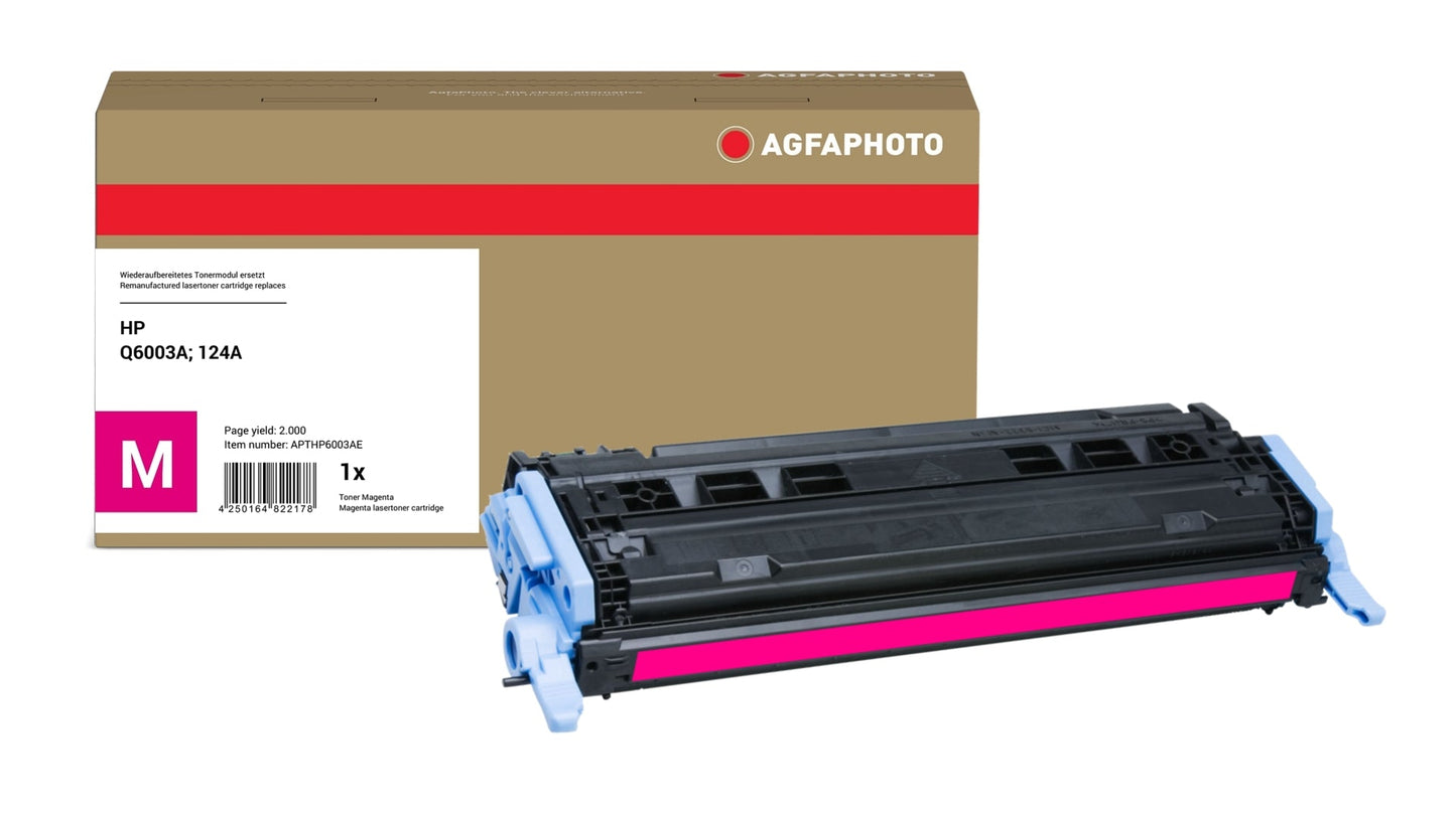 AgfaPhoto APTHP6003AE Lasertoner ersetzt HP Q6003A, 124A online bestellen