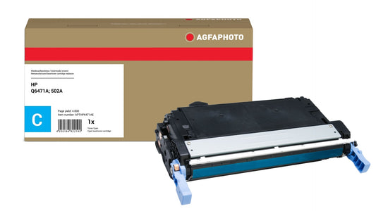 AgfaPhoto APTHP6471AE Lasertoner ersetzt HP Q6471A, 502A online bestellen