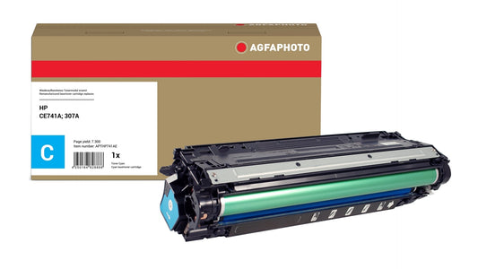 AgfaPhoto APTHP741AE Lasertoner ersetzt HP CE741A, 307A online bestellen