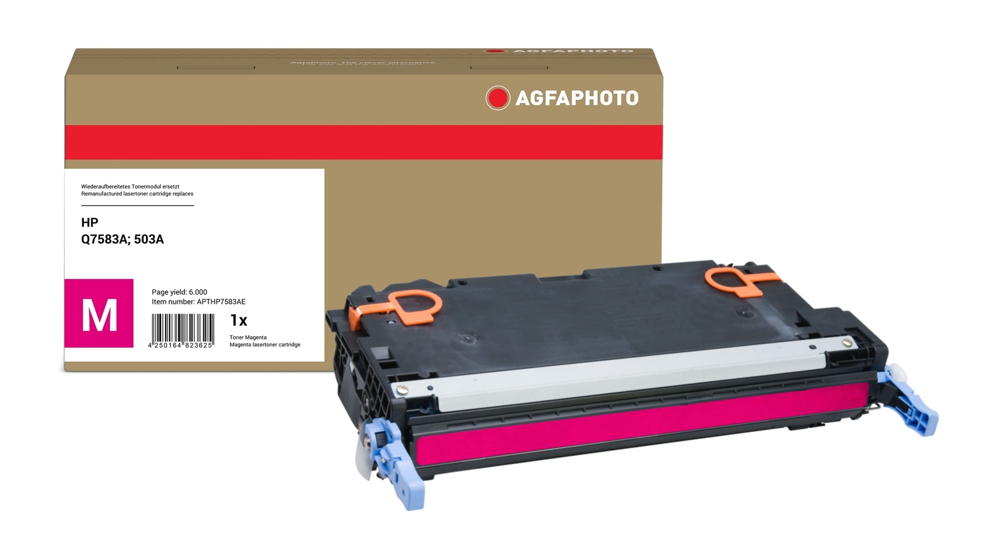 AgfaPhoto APTHP7583AE Lasertoner ersetzt HP Q7583A, 503A online bestellen