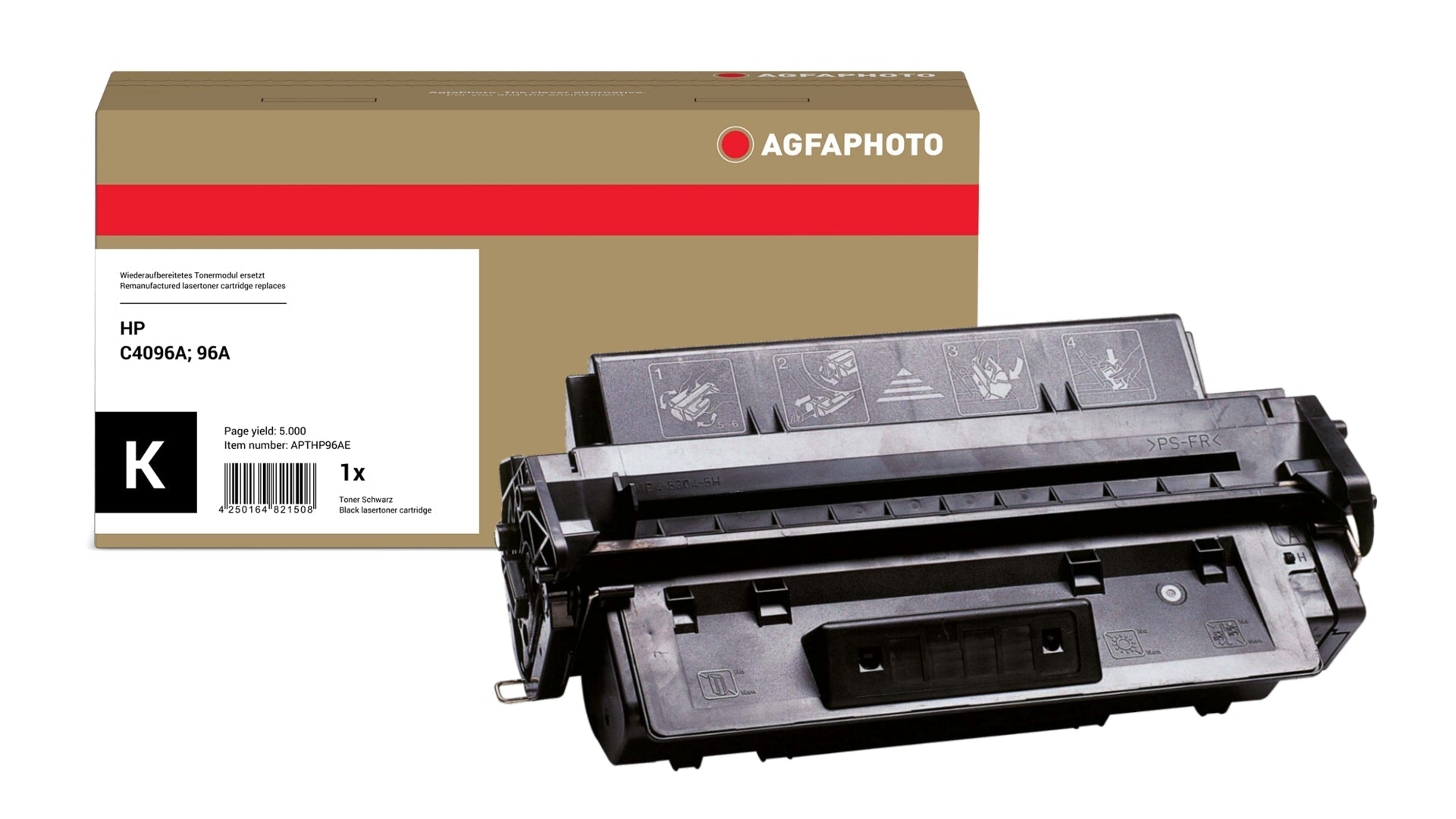 AgfaPhoto APTHP96AE Lasertoner ersetzt HP C4096A, 96A online bestellen