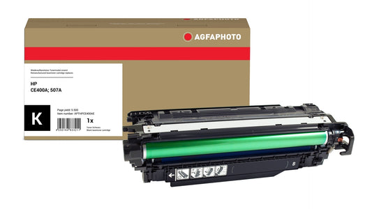 AgfaPhoto APTHPCE400AE Lasertoner ersetzt HP CE400A, 507A online bestellen