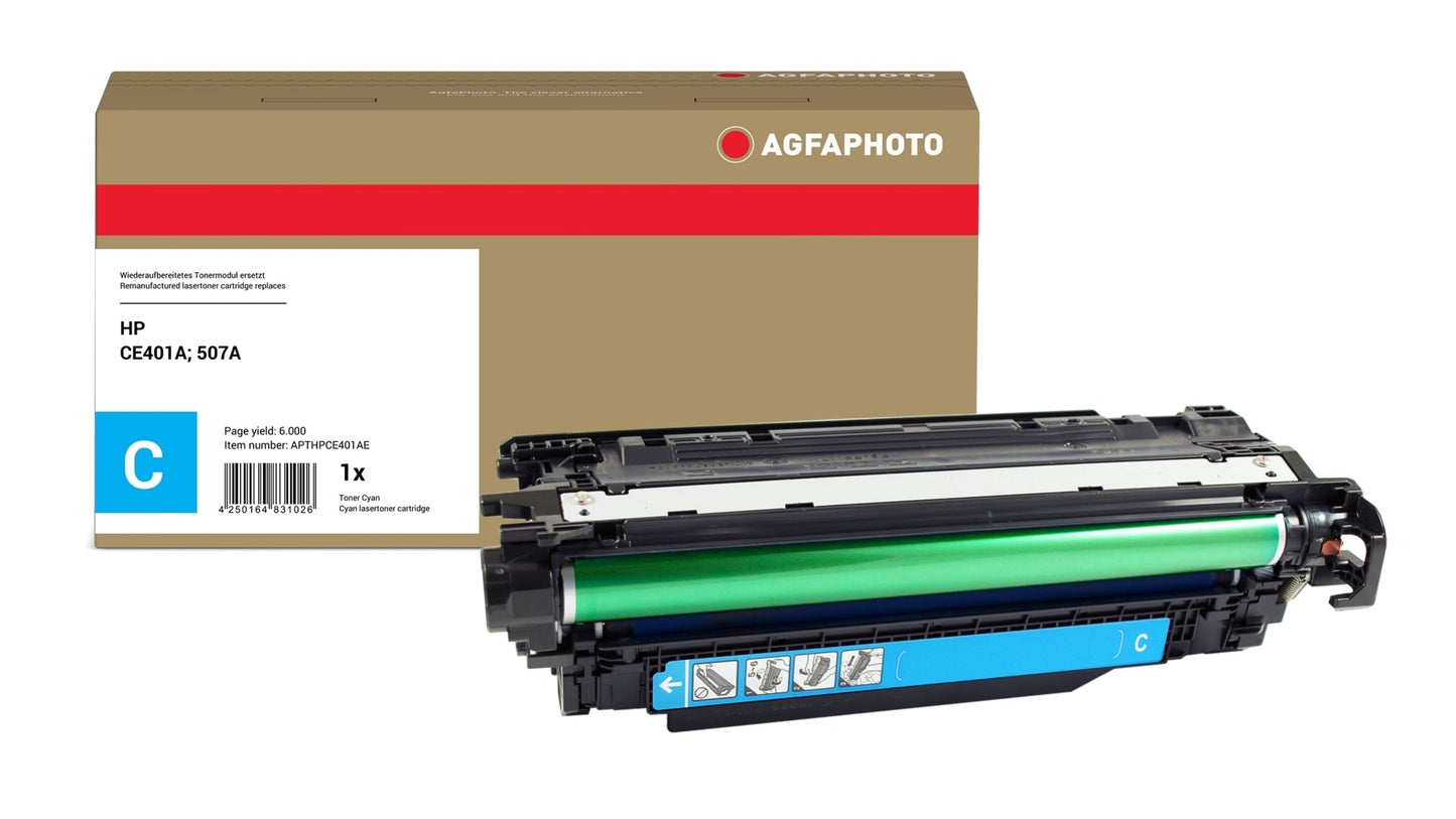 AgfaPhoto APTHPCE401AE Lasertoner ersetzt HP CE401A, 507A online bestellen