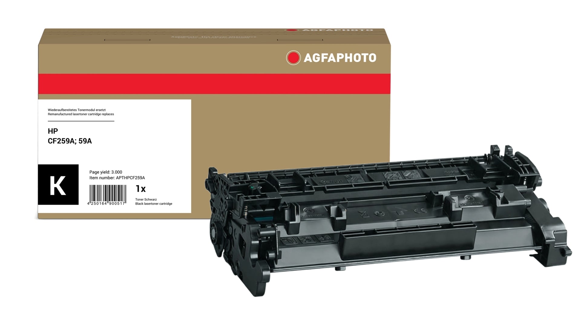 AgfaPhoto APTHPCF259A Lasertoner ersetzt HP CF259A, 59A online bestellen