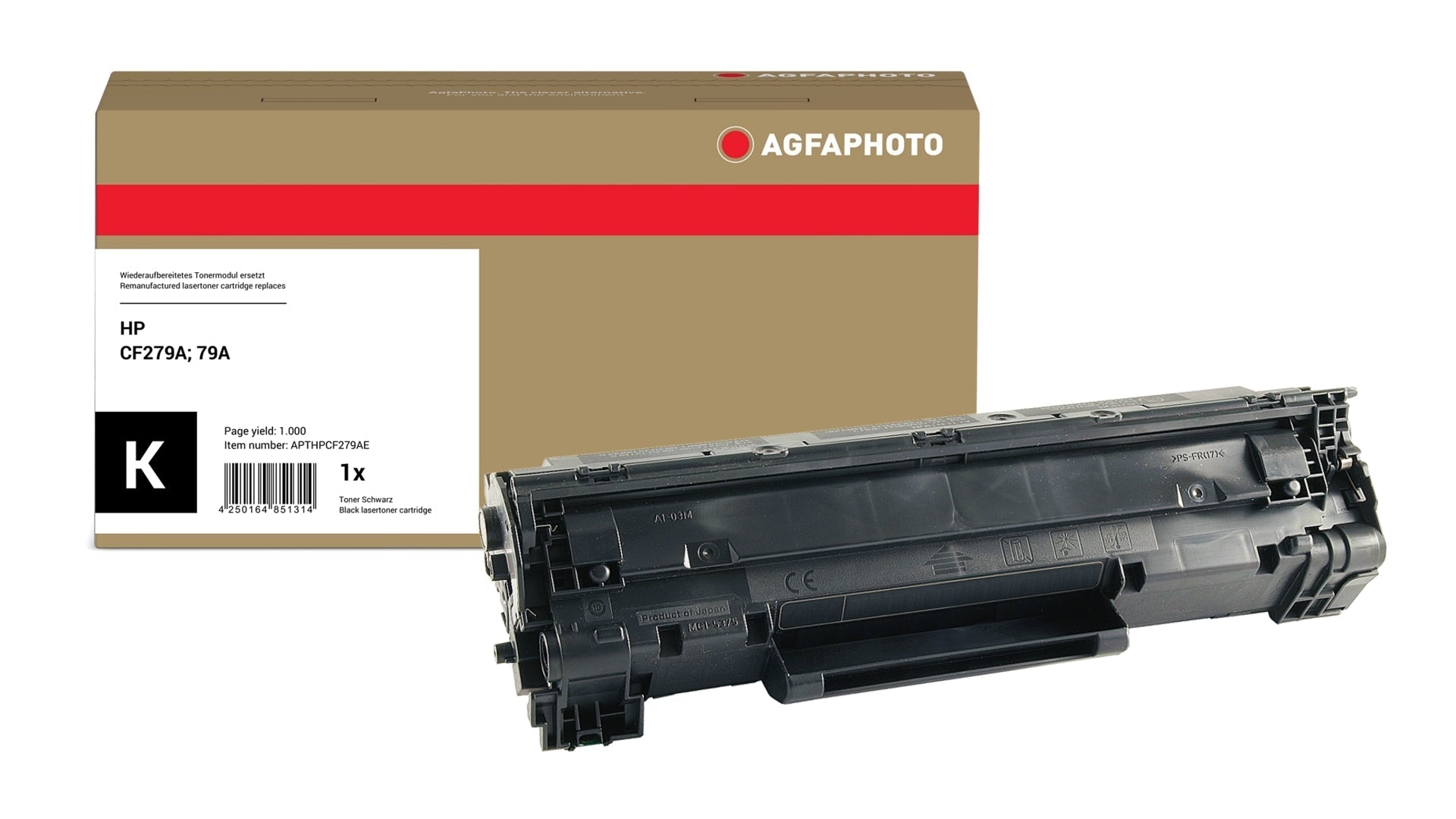 AgfaPhoto APTHPCF279AE Lasertoner ersetzt HP CF279A, 79A online bestellen