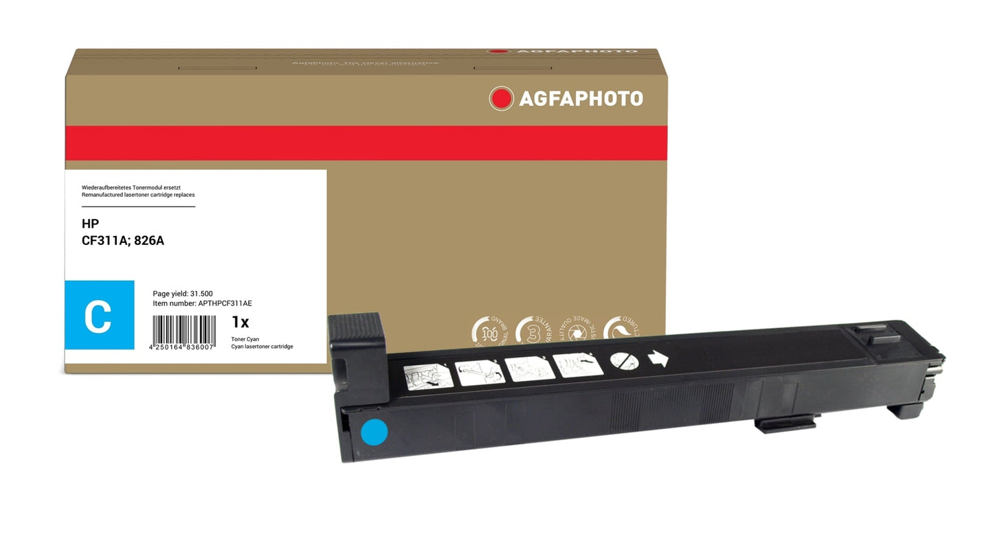 AgfaPhoto APTHPCF311AE Lasertoner ersetzt HP CF311A, 826A online bestellen