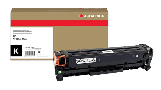 AgfaPhoto APTHPCF380XE Lasertoner ersetzt HP CF380X, 312X online bestellen