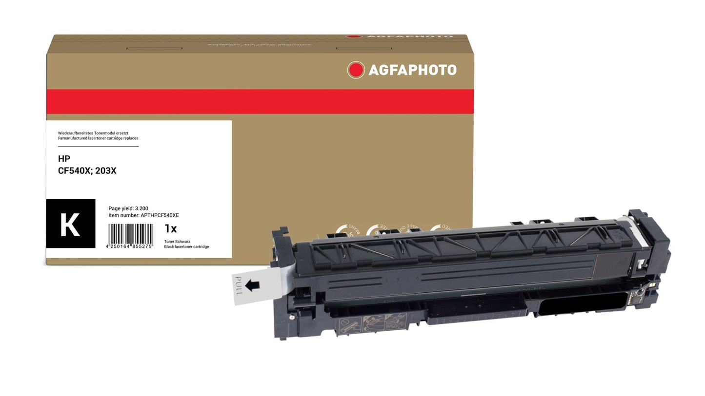AgfaPhoto APTHPCF540XE Lasertoner ersetzt HP CF540X, 203X online bestellen
