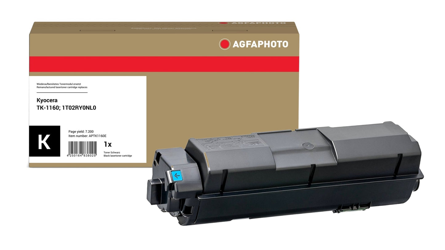 AgfaPhoto APTK1160E Lasertoner ersetzt Kyocera TK-1160, 1T02RY0NL0 online bestellen