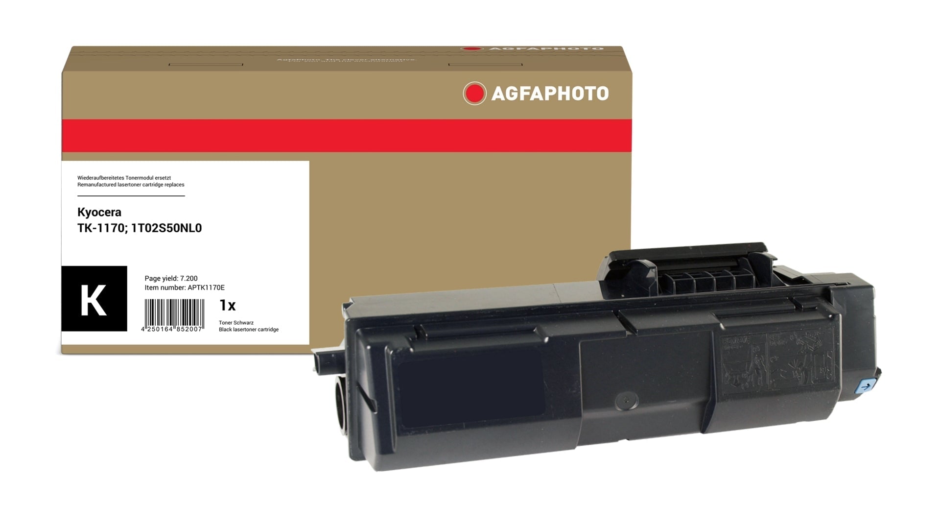 AgfaPhoto APTK1170E Lasertoner ersetzt Kyocera TK-1170, 1T02S50NL0 online bestellen