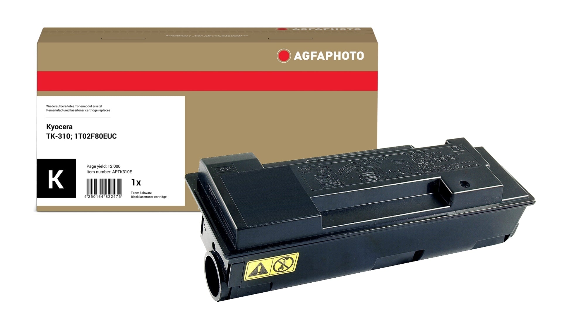 AgfaPhoto APTK310E Lasertoner ersetzt Kyocera TK-310, 1T02F80EUC online bestellen