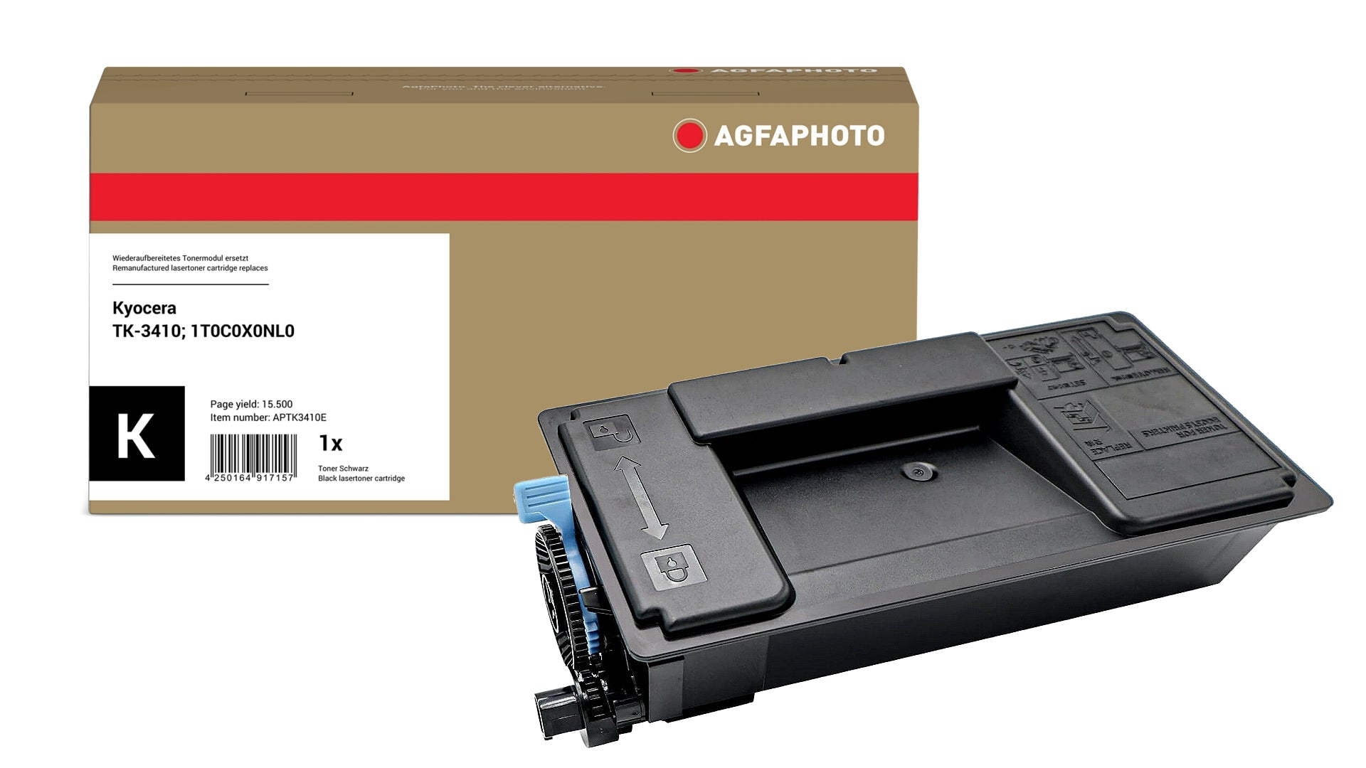 AgfaPhoto APTK3410E Lasertoner ersetzt Kyocera TK-3410, 1T0C0X0NL0 online bestellen