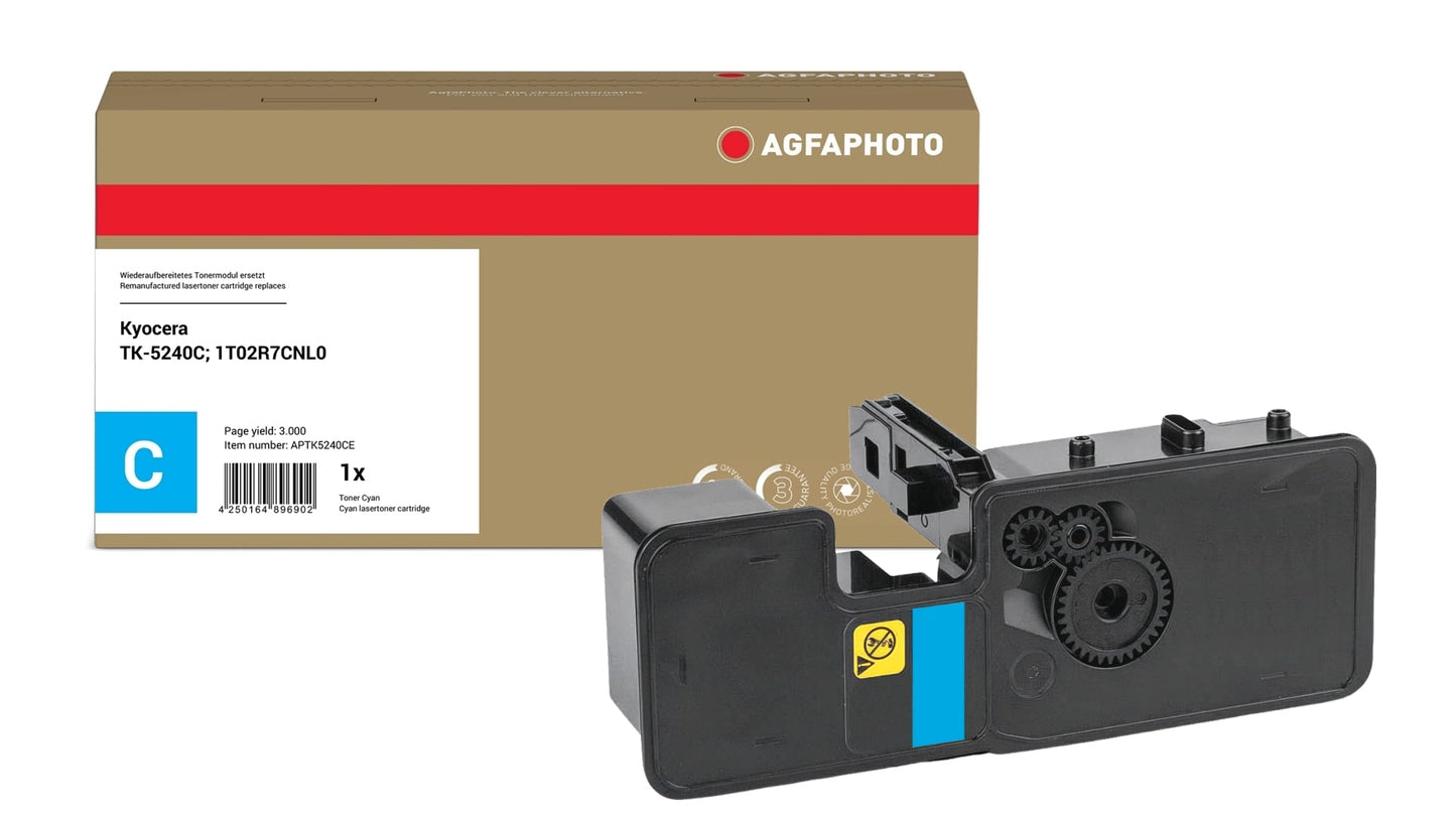 AgfaPhoto APTK5240CE Lasertoner ersetzt Kyocera TK-5240C, 1T02R7CNL0 online bestellen