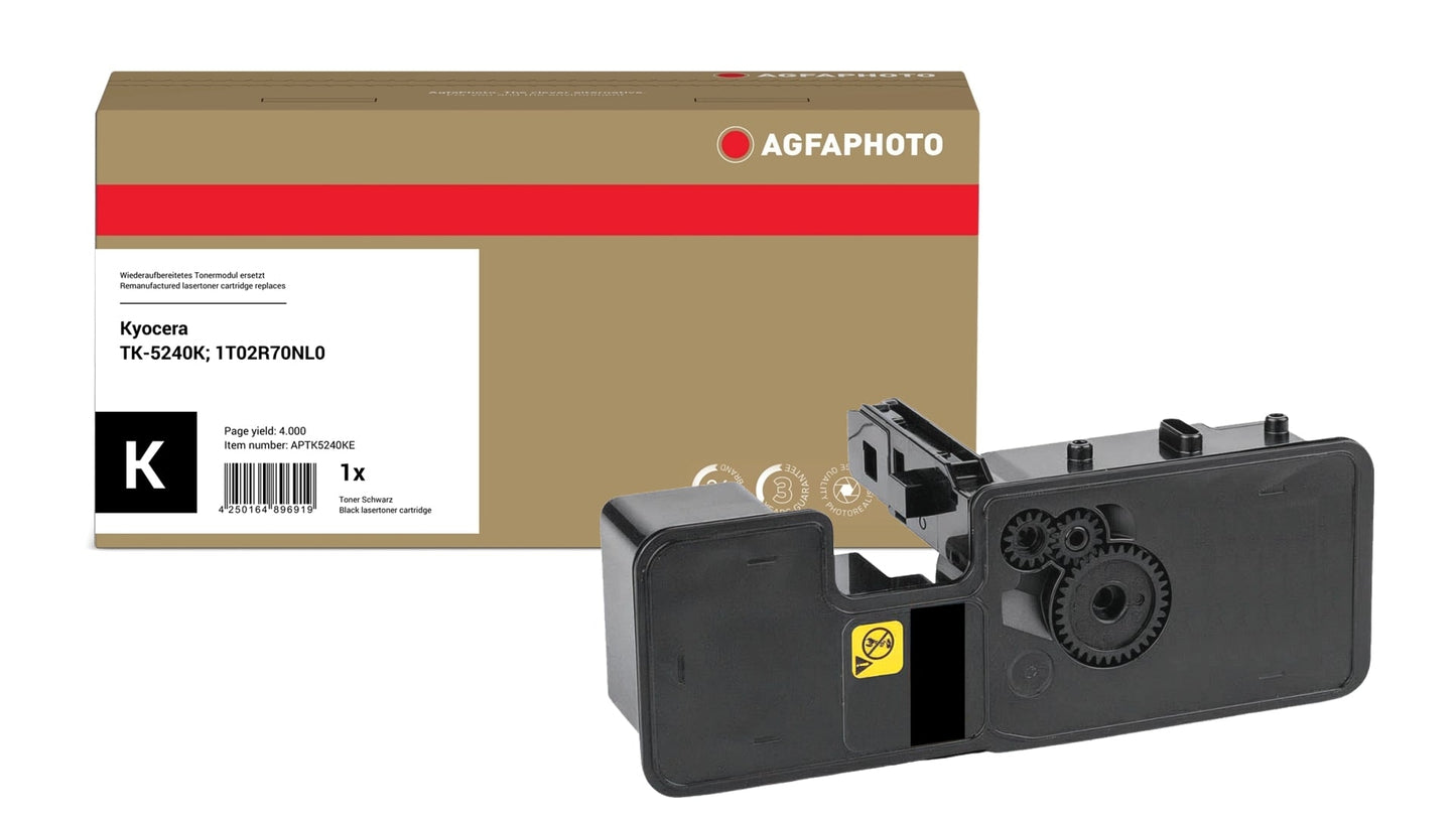 AgfaPhoto APTK5240KE Lasertoner ersetzt Kyocera TK-5240K, 1T02R70NL0 online bestellen