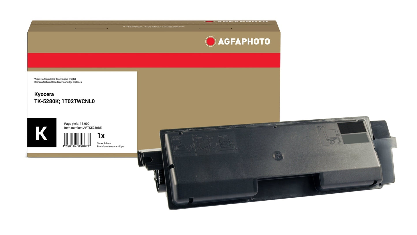 AgfaPhoto APTK5280BE Lasertoner ersetzt Kyocera TK-5280K, 1T02TWCNL0 online bestellen