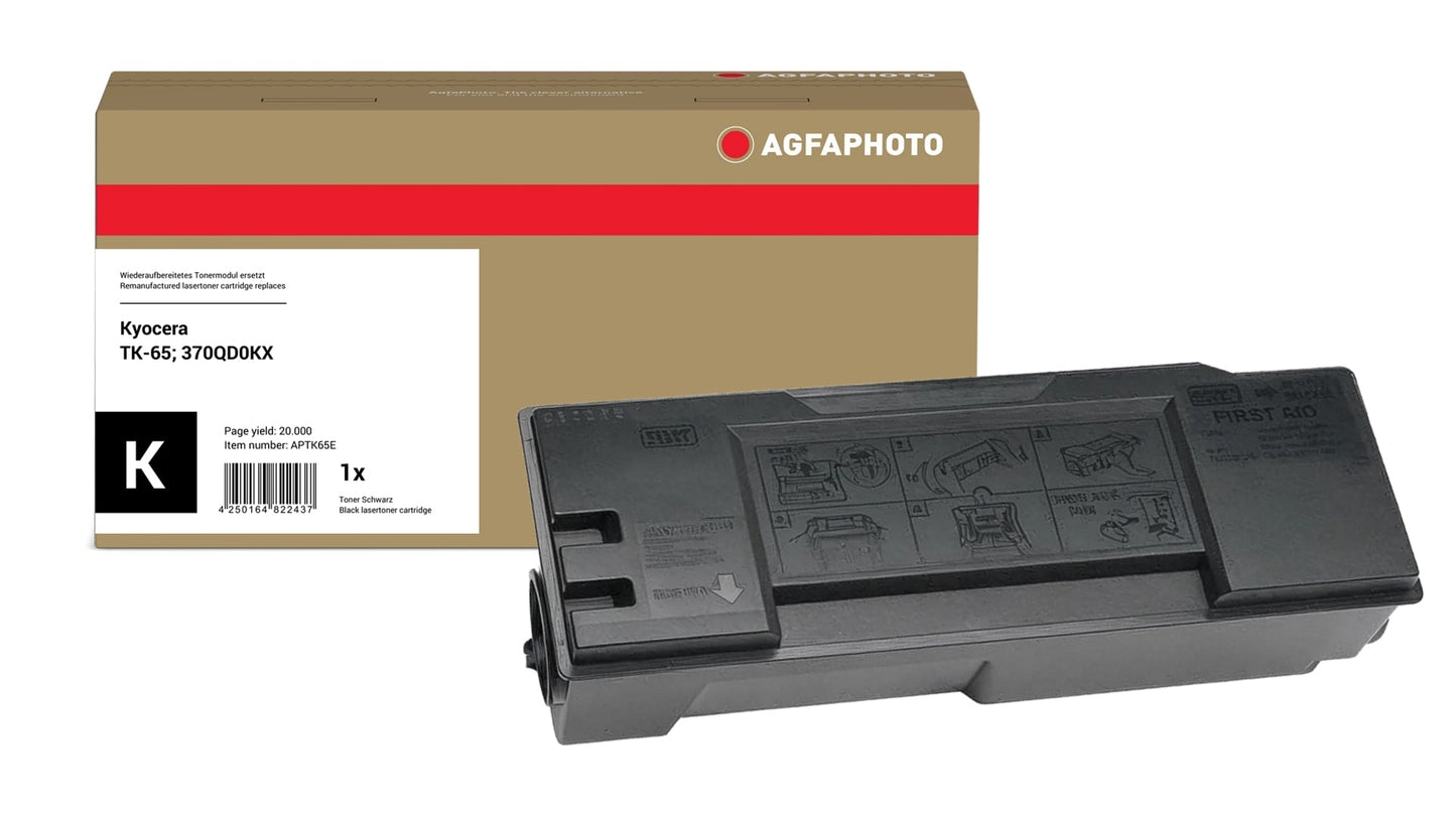 AgfaPhoto APTK65E Lasertoner ersetzt Kyocera TK-65, 370QD0KX online bestellen
