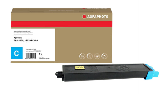 AgfaPhoto APTK8325CE Lasertoner ersetzt Kyocera TK-8325C, 1T02NPCNL0 online bestellen