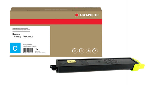 AgfaPhoto APTK895CE Lasertoner ersetzt Kyocera TK-895C, 1T02K0CNL0 online bestellen