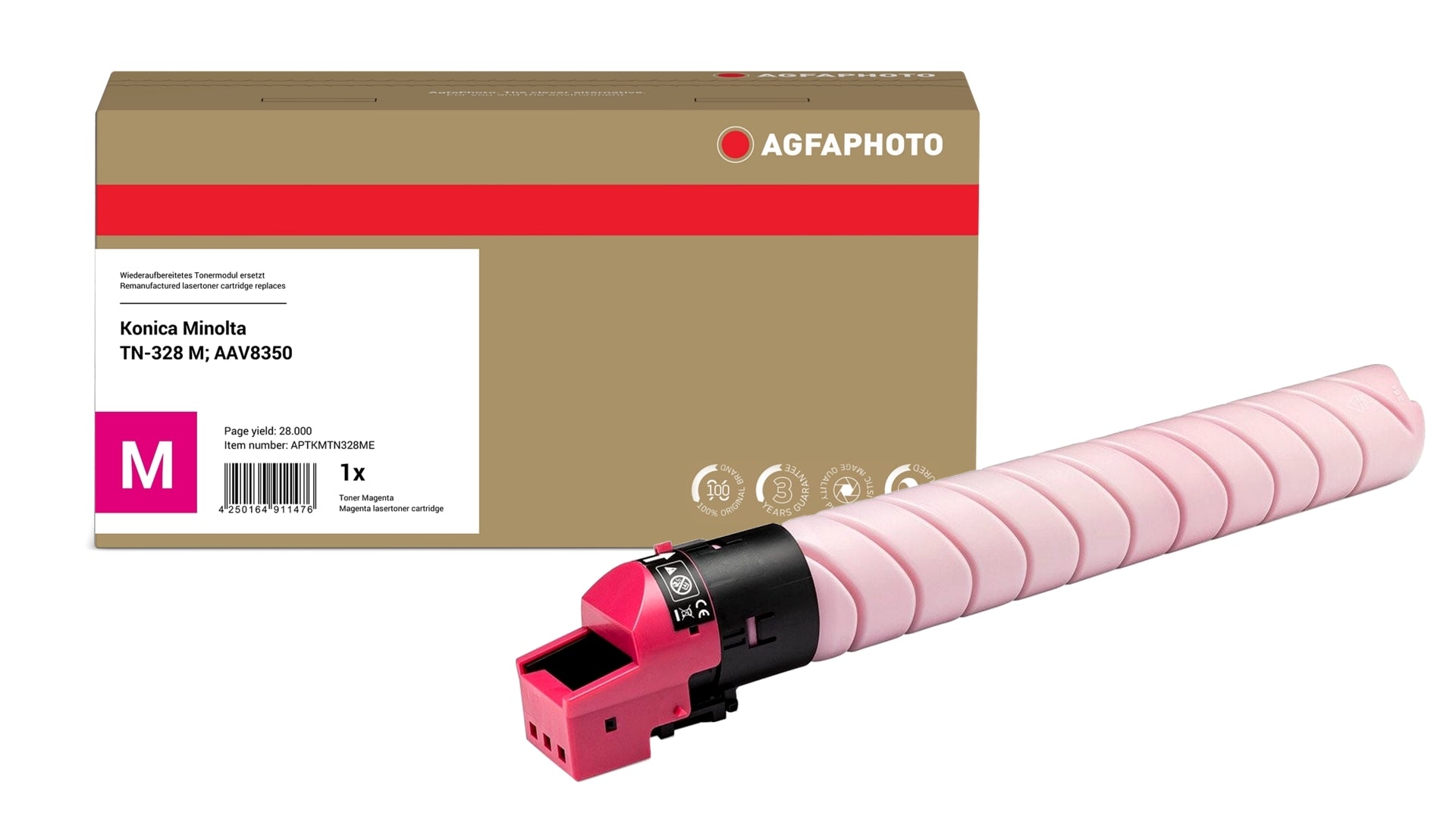 AgfaPhoto APTKMTN328ME Lasertoner ersetzt Konica Minolta TN-328 M, AAV8350 online bestellen