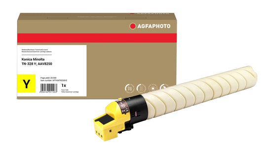 AgfaPhoto APTKMTN328YE Lasertoner ersetzt Konica Minolta TN-328 Y, AAV8250 online bestellen