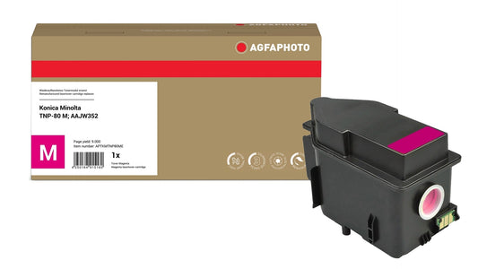 AgfaPhoto APTKMTNP80ME Lasertoner ersetzt Konica Minolta TNP-80 M, AAJW352 online bestellen