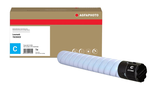 AgfaPhoto APTL76C0HC0E Lasertoner ersetzt Lexmark 76C0HC0 online bestellen