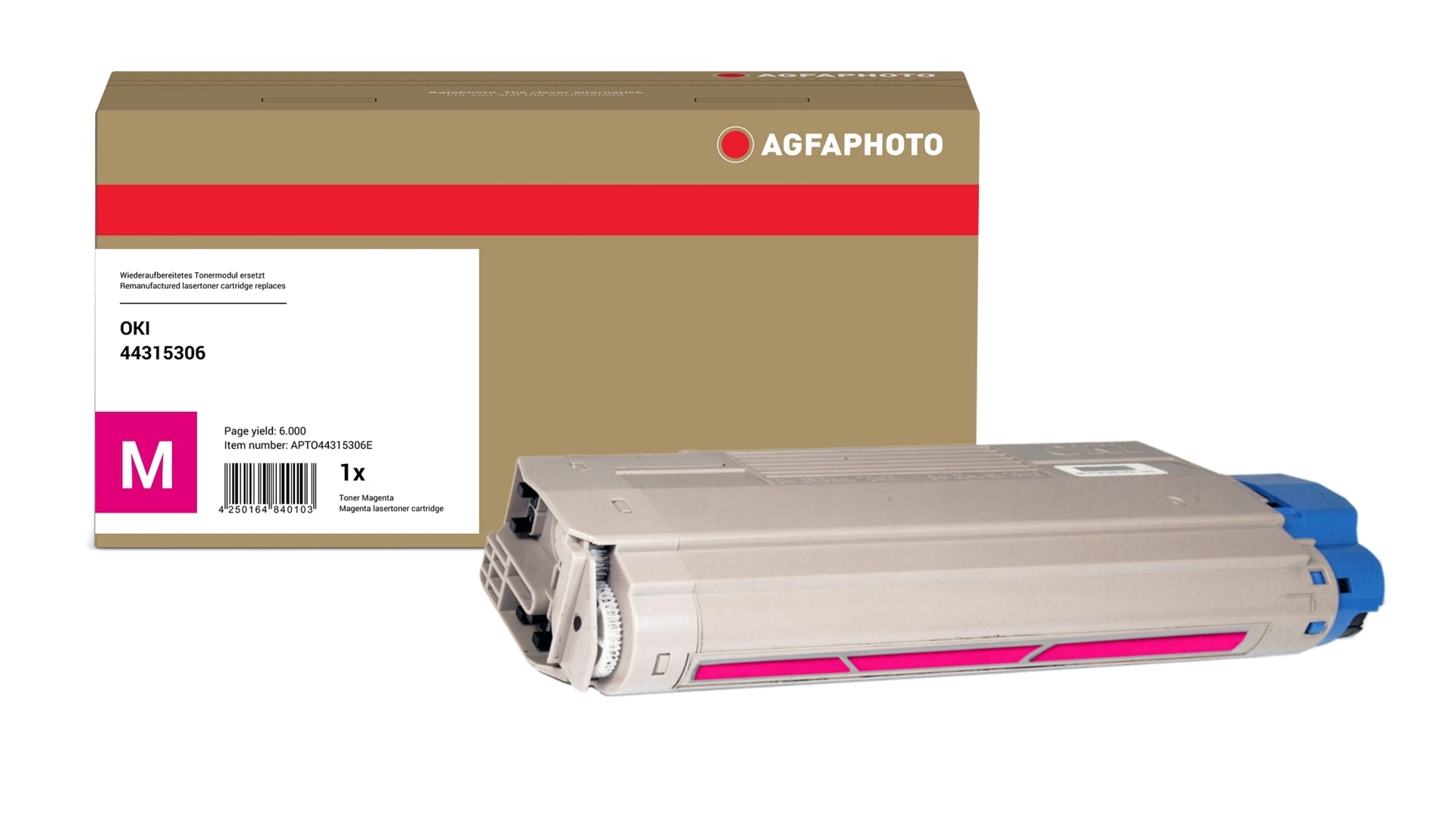 AgfaPhoto APTO44315306E Lasertoner ersetzt OKI 44315306 online bestellen
