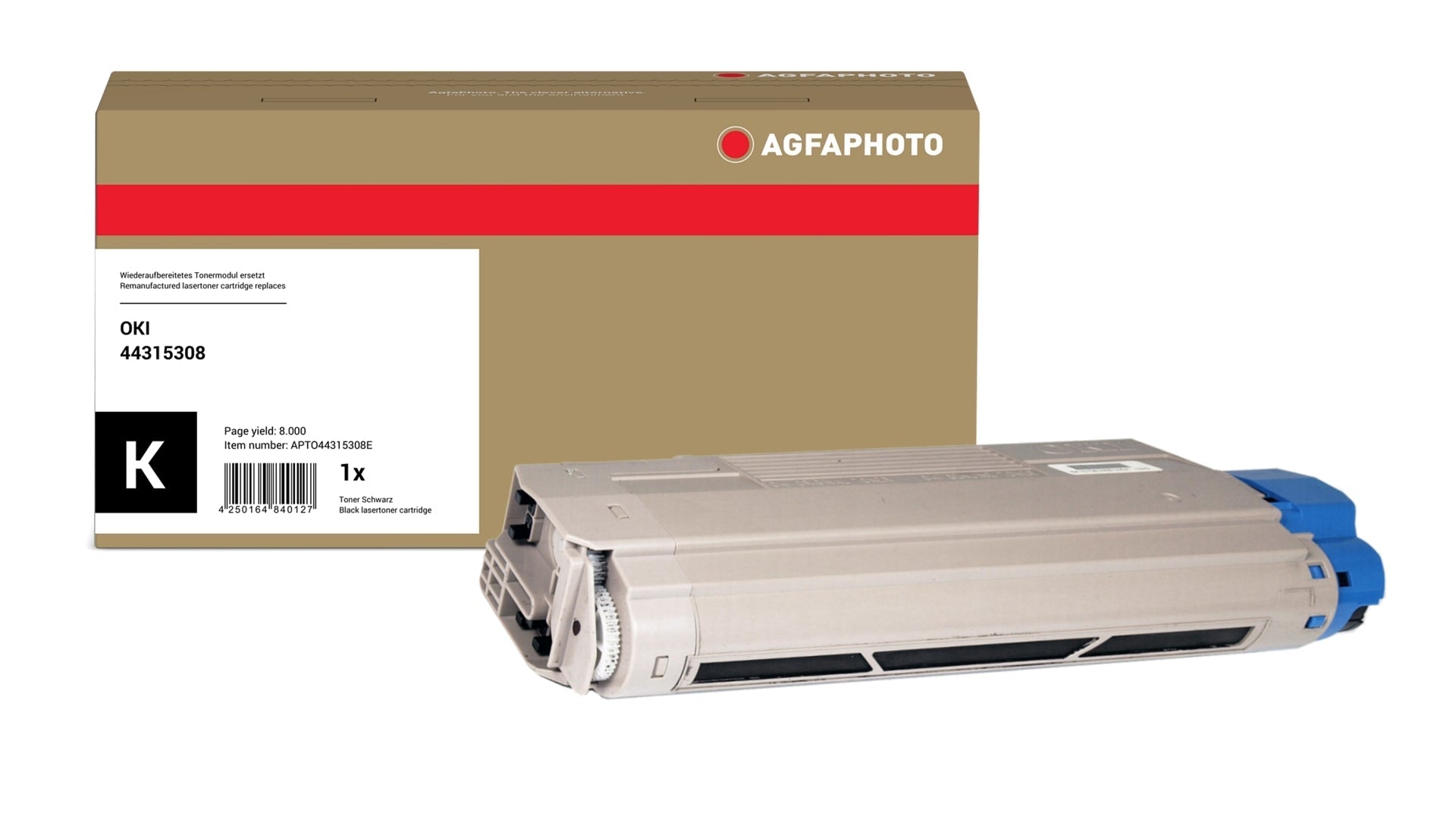 AgfaPhoto APTO44315308E Lasertoner ersetzt OKI 44315308 online bestellen