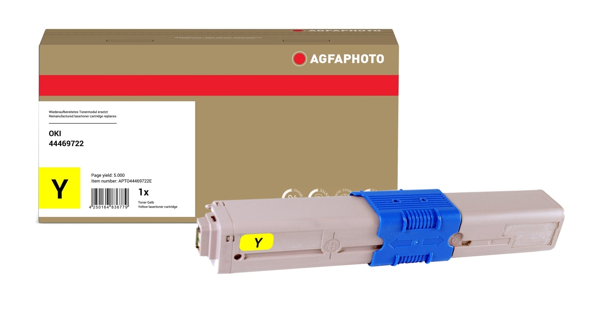 AgfaPhoto APTO44469722E Lasertoner ersetzt OKI 44469722 online bestellen