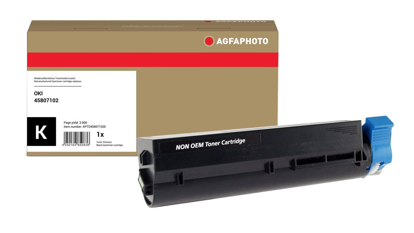 AgfaPhoto APTO45807102E Lasertoner ersetzt OKI 45807102 online bestellen