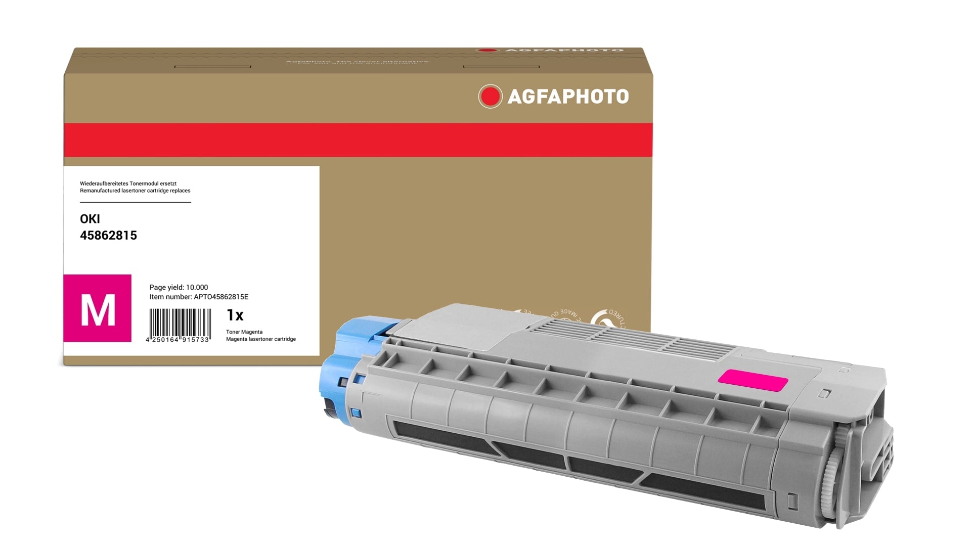 AgfaPhoto APTO45862815E Lasertoner ersetzt OKI 45862815 online bestellen