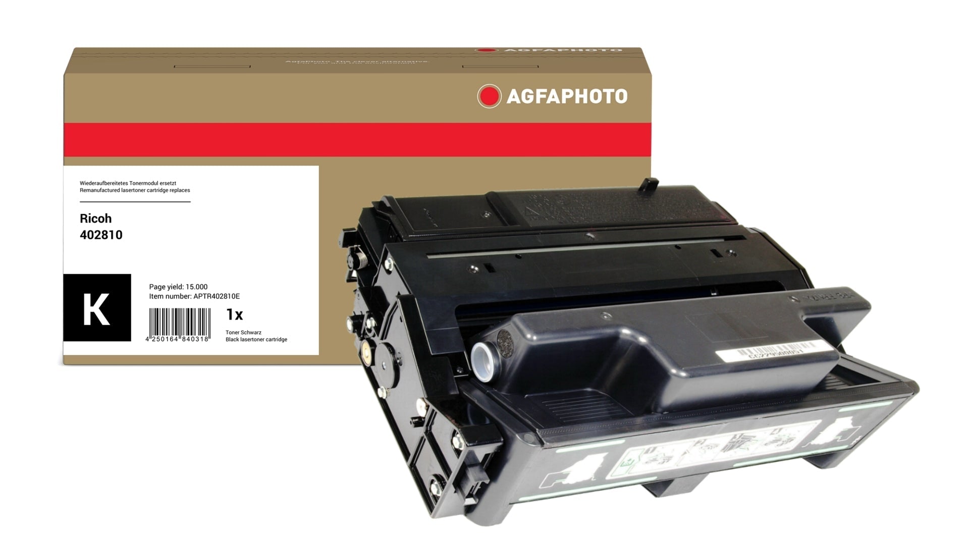 AgfaPhoto APTR402810E Lasertoner ersetzt Ricoh 402810 online bestellen