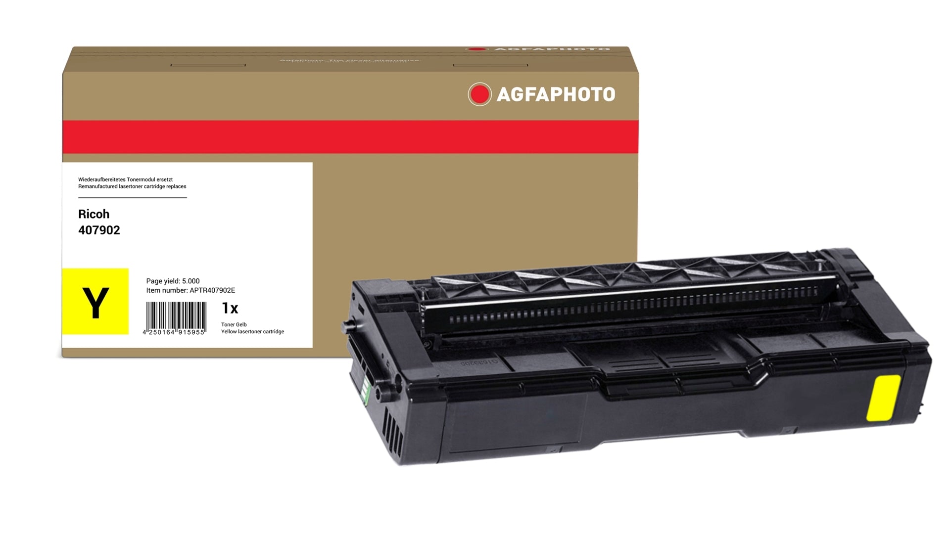 AgfaPhoto APTR407902E Lasertoner ersetzt Ricoh 407902 online bestellen